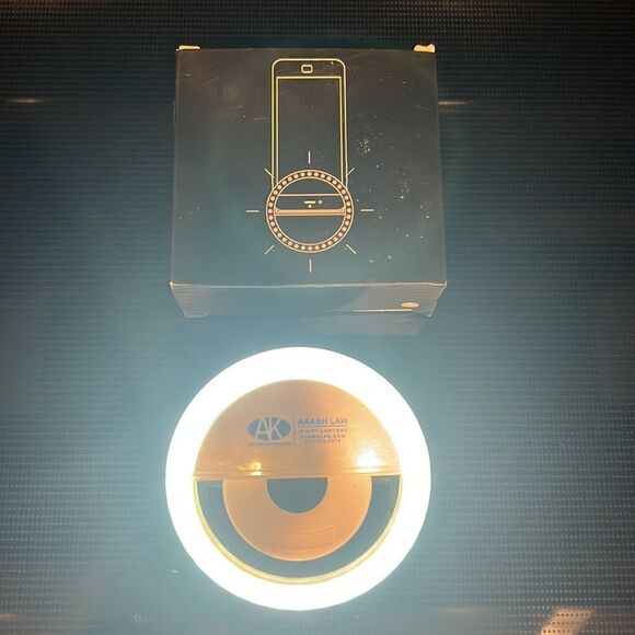 Other - Clip On Phone Photo Light 💡3 Settings NEW IN BOX